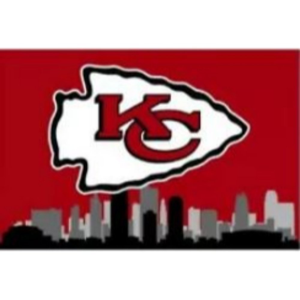 Kansas City Chiefs Skyline KC‎ Chiefs Flag Banner New 3x5 Ft Man Cave Tai…